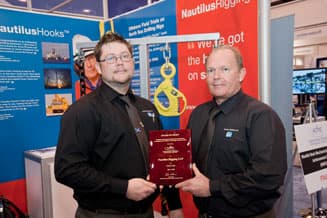 Image of the Nautilus Rigging staff at OTC