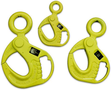 Positive-Locking Subsea Hooks & Double-Locking Topside Hooks